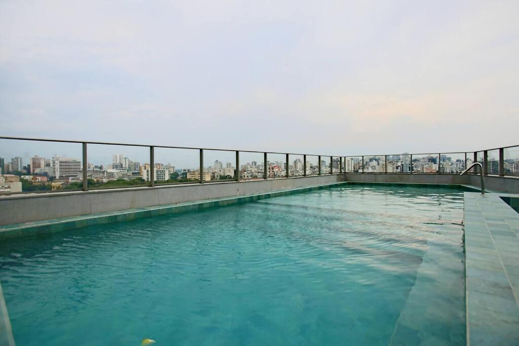 Apto Frente Parque Com Vista E Piscina Porto Alegre Esterno foto